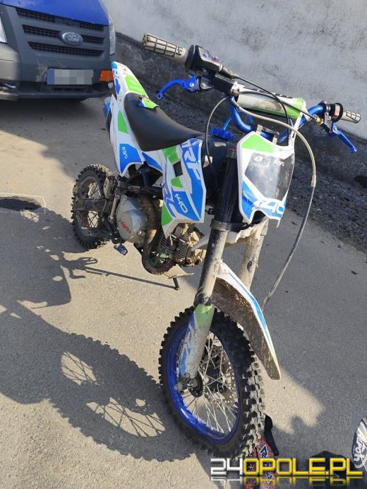 12-latek na motocyklu doprowadził do zderzenia. Sprawa trafi do sądu