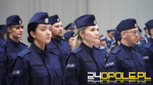 Ślubowanie i odznaczenia - uroczysty dzień w opolskiej Policji