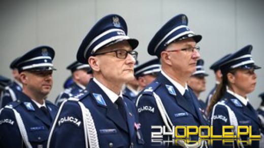 Ślubowanie i odznaczenia - uroczysty dzień w opolskiej Policji