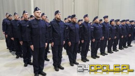 Ślubowanie i odznaczenia - uroczysty dzień w opolskiej Policji