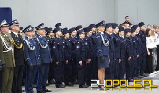 Ślubowanie i odznaczenia - uroczysty dzień w opolskiej Policji
