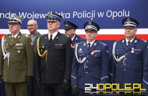 Ślubowanie i odznaczenia - uroczysty dzień w opolskiej Policji