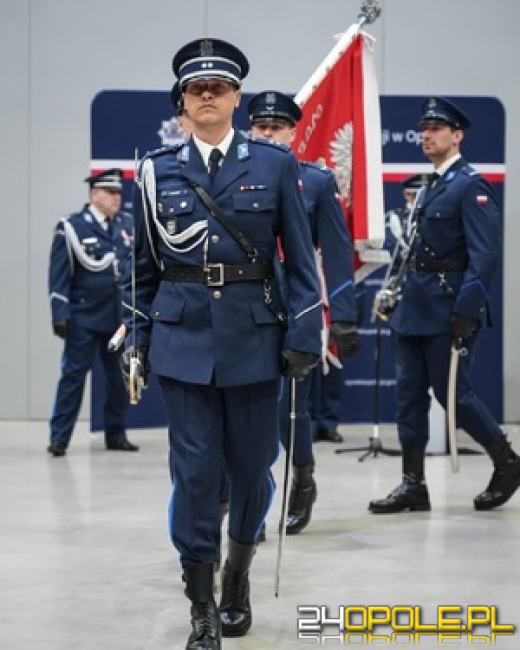 Ślubowanie i odznaczenia - uroczysty dzień w opolskiej Policji