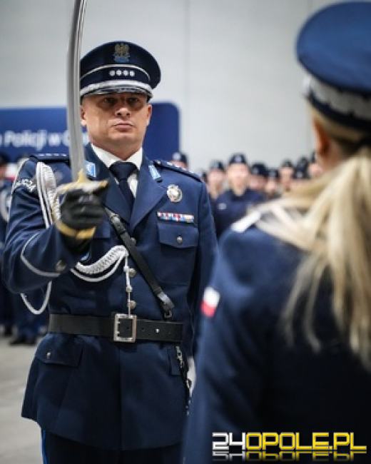 Ślubowanie i odznaczenia - uroczysty dzień w opolskiej Policji