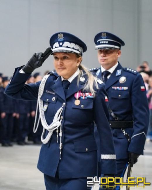 Ślubowanie i odznaczenia - uroczysty dzień w opolskiej Policji