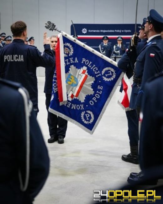 Ślubowanie i odznaczenia - uroczysty dzień w opolskiej Policji