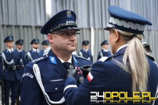 Ślubowanie i odznaczenia - uroczysty dzień w opolskiej Policji