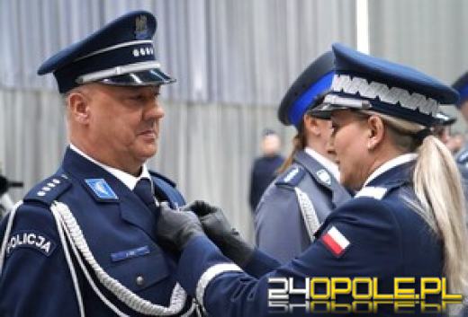 Ślubowanie i odznaczenia - uroczysty dzień w opolskiej Policji