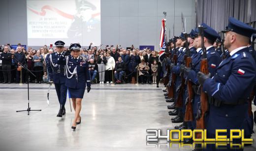 Ślubowanie i odznaczenia - uroczysty dzień w opolskiej Policji