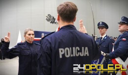 Ślubowanie i odznaczenia - uroczysty dzień w opolskiej Policji