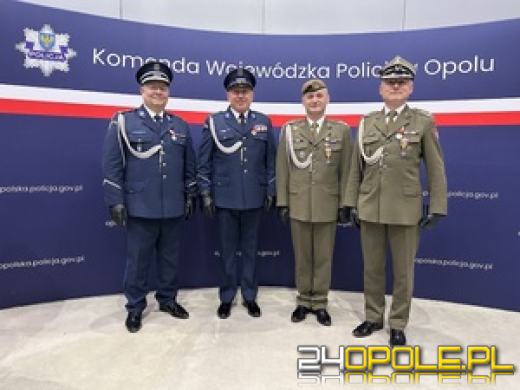 Ślubowanie i odznaczenia - uroczysty dzień w opolskiej Policji
