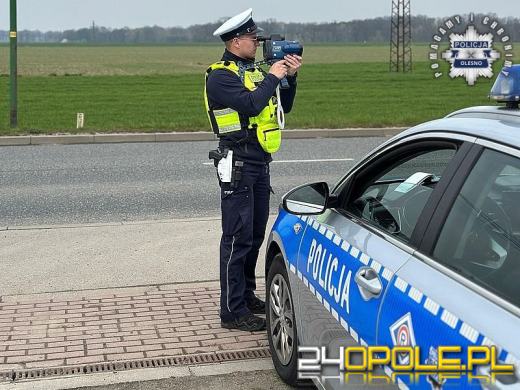 Kaskadowy pomiar prędkości - podsumowanie działań w powiecie oleskim