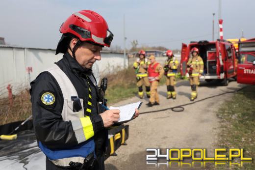 Nagła mobilizacja służb w zakładzie. W tle scenariusz zagrożenia chemicznego
