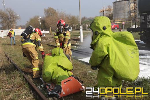 Nagła mobilizacja służb w zakładzie. W tle scenariusz zagrożenia chemicznego