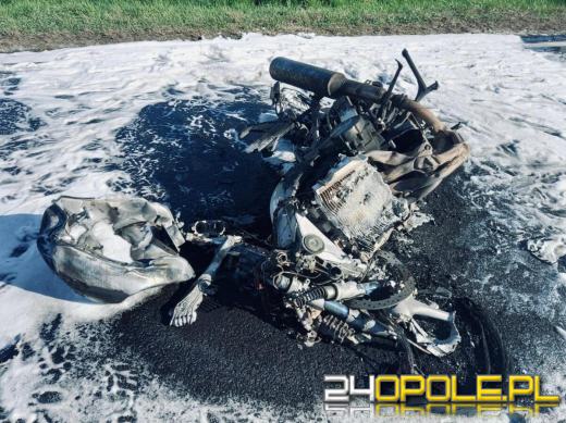 Śmiertelny wypadek na DK46. Zginął motocyklista. 