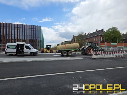 Trwają prace przy CUP. Druga nitka z nową nawierzchnią