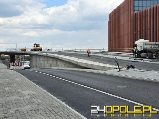 Trwają prace przy CUP. Druga nitka z nową nawierzchnią