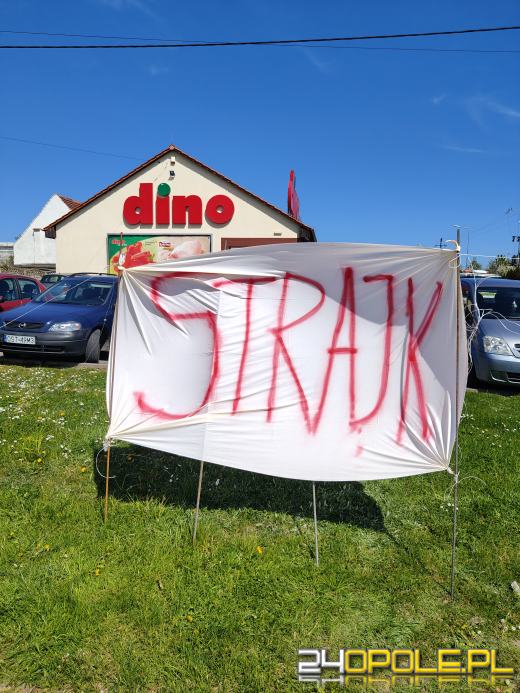 Protest pracowników Dino. Akcja także w Łosiowie