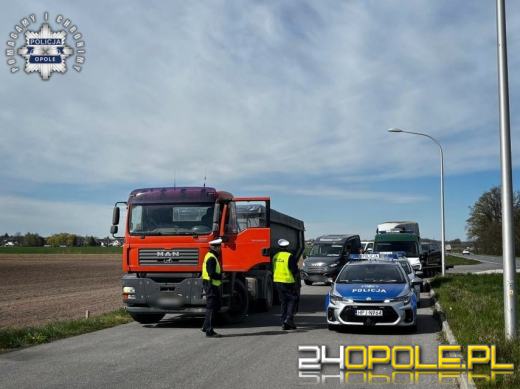 Stan techniczny ciężarówek i aut dostawczych pod lupą policjantów i funkcjonariuszy ITD