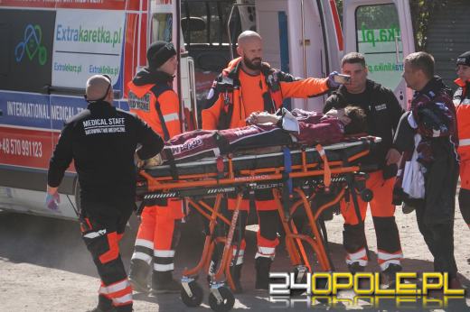 Groźny wypadek na żużlu w Opolu. Motocykl wpadł na trybuny