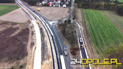 Zmiana organizacji ruchu na DK45 w Jełowej. Rusza kolejny etap prac