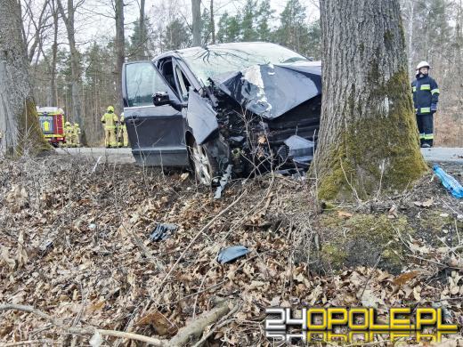 Pijany kierowca odpowie za wypadek w Murowie. Ranni żona i 6-letni syn