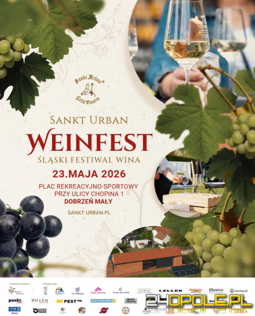 Weinfest wraca z drugą edycją. Śląski Festiwal Wina ponownie w Dobrzeniu Małym