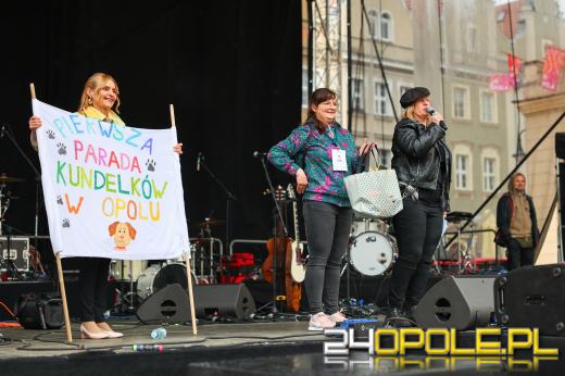 Parada kundelków przeszła przez centrum Opola mimo deszczu
