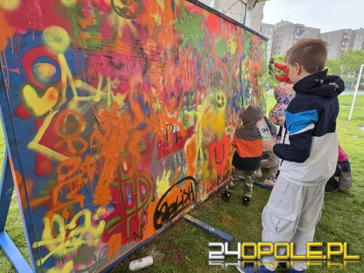 Muralowe Opole: młodzi opolanie kreatywnie spędzają niedzielę