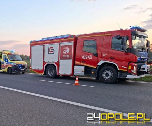 Kolejne zdarzenie na A4 w rejonie porannego wypadku. Utrudnienia mogą się wydłużyć