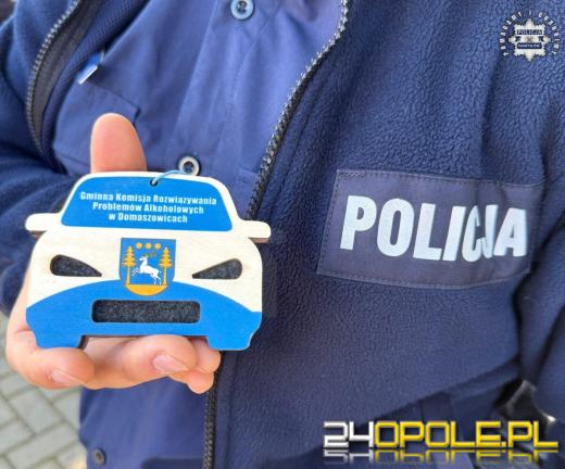 Wspólne działania profilaktyczne namysłowskiej Policji i samorządu w gminie Domaszowice