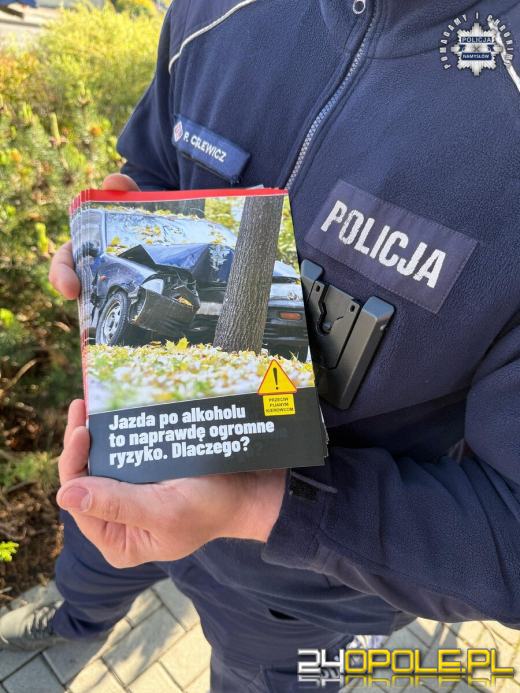 Wspólne działania profilaktyczne namysłowskiej Policji i samorządu w gminie Domaszowice