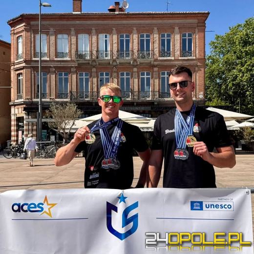 Opolscy strażacy z medalami na europejskich igrzyskach we Francji