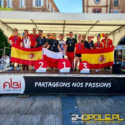 Opolscy strażacy z medalami na europejskich igrzyskach we Francji