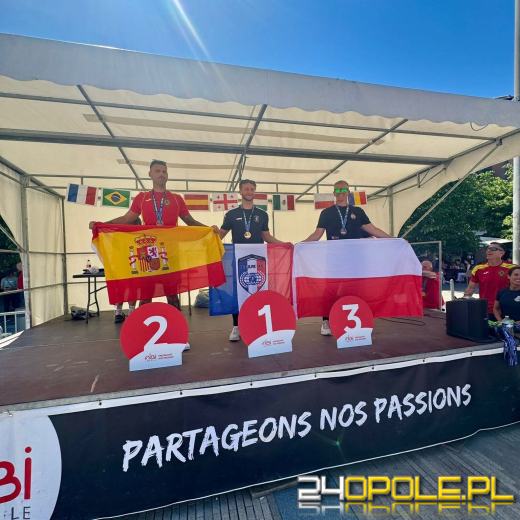 Opolscy strażacy z medalami na europejskich igrzyskach we Francji