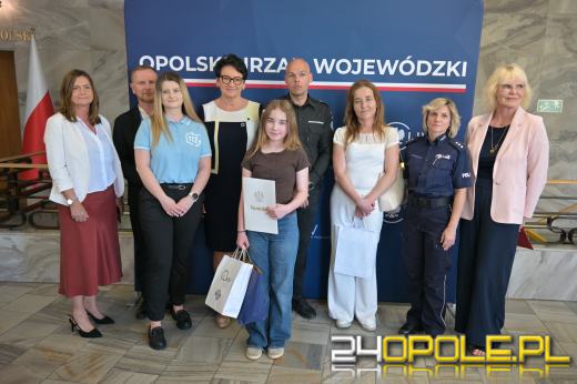 Wyrazy uznania dla 11-letniej Zuzi. Zachowała spokój, gdy mama straciła przytomność