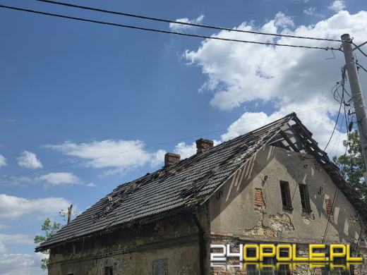 Burza zostawiła po sobie zniszczenia. Uszkodzonych 18 budynków