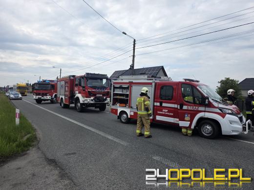 Kolizja dwóch aut na DK94 w rejonie Nakła