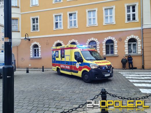 Pożar mieszkania przy opolskim Rynku. Ewakuowano osiem osób
