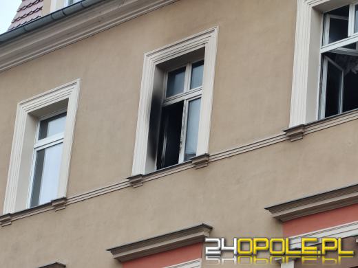 Pożar mieszkania przy opolskim Rynku. Ewakuowano osiem osób