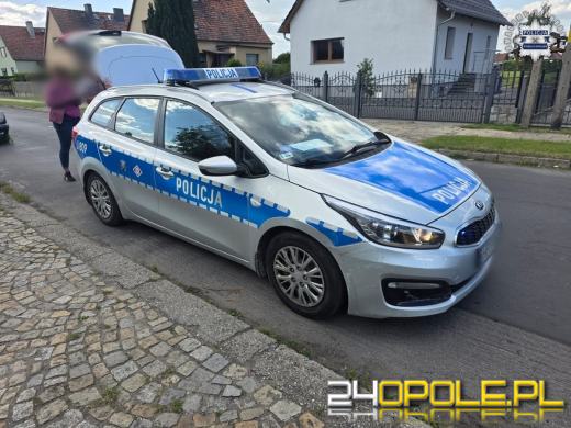 Policyjna kontrola? Kierowca wybrał wersję rozszerzoną - przez pole