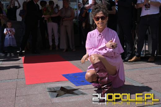 Natalia Kukulska i Maria Szabłowska odsłoniły swoje gwiazdy w Opolu
