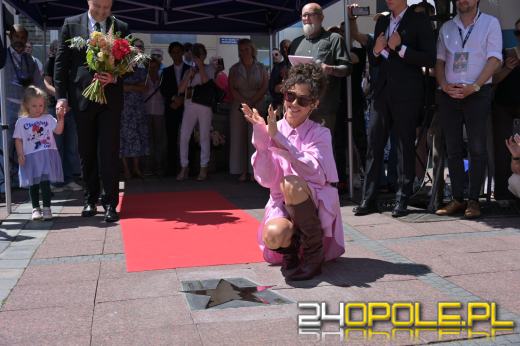 Natalia Kukulska i Maria Szabłowska odsłoniły swoje gwiazdy w Opolu