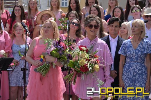 Natalia Kukulska i Maria Szabłowska odsłoniły swoje gwiazdy w Opolu