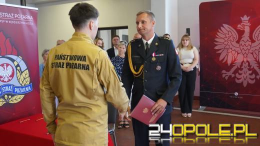 Nowi strażacy złożyli ślubowanie w Kędzierzynie-Koźlu