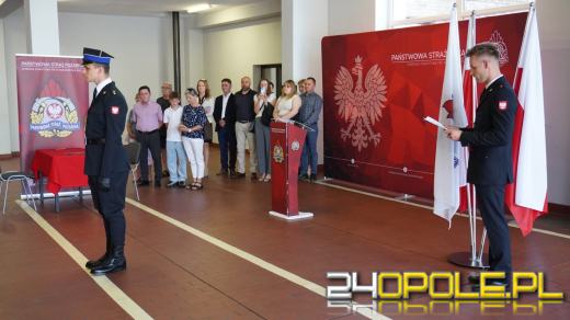Nowi strażacy złożyli ślubowanie w Kędzierzynie-Koźlu