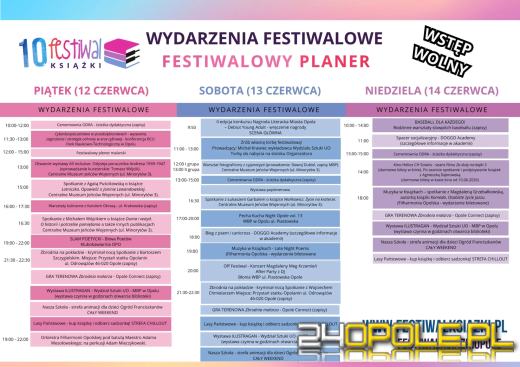 Opole znów stolicą książki. Co jeszcze dziś czeka uczestników festiwalu?