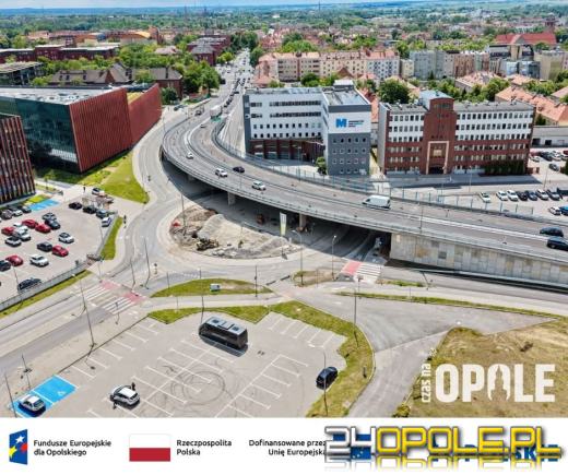Koniec najważniejszych utrudnień przy CUP. Od poniedziałku zmiany przy wiadukcie