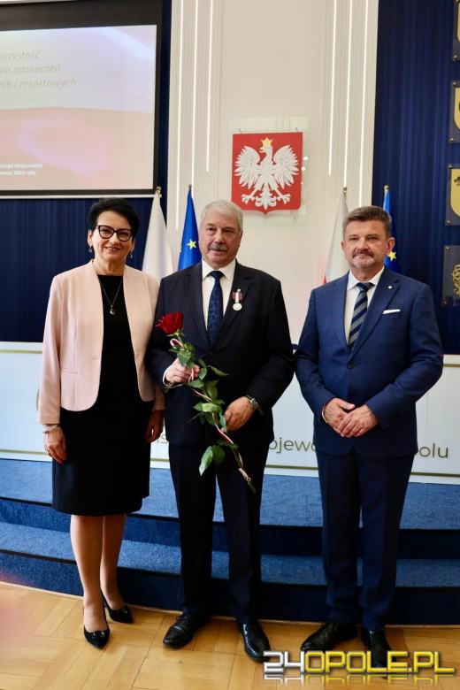 Odznaczenia państwowe i honorowe wręczone w Opolu