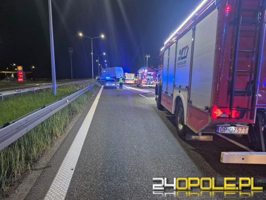 Śmiertelny wypadek na A4 pod Opolem. Utrudnienia AKTUALIZACJA 